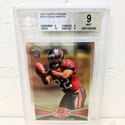 Doug Martin Rookie Graded 9 Buccaneers