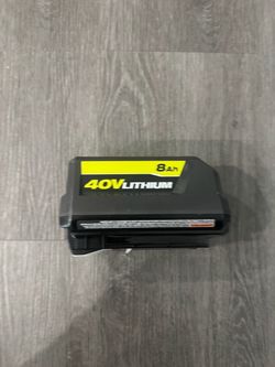 Ryobi 40v battery 8ah (New)