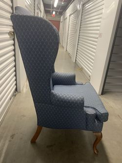 Antique High Back Chair