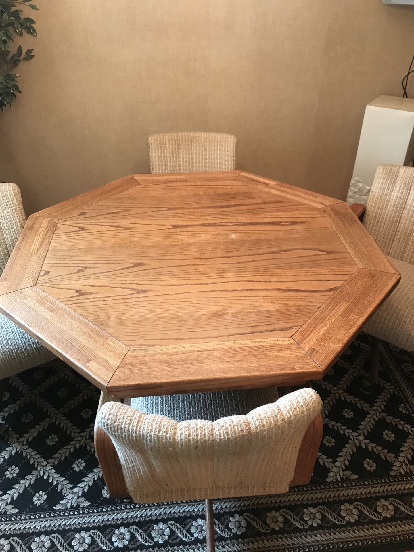 Dining table/ Poker Table with Chairs