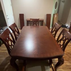 Dining Table Full Set/buffet/end Table 