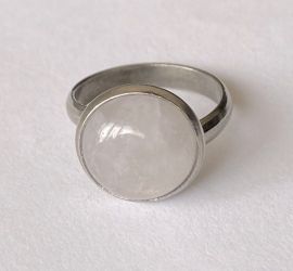 Rose Quartz Gemstone Ring