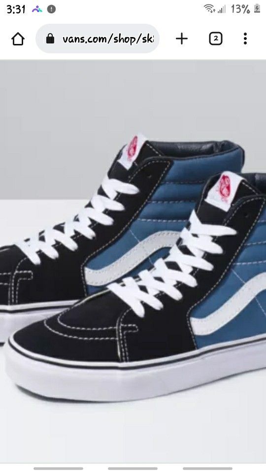 Van's High Top Mens
