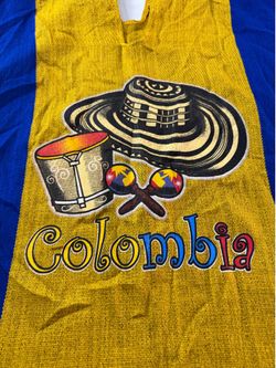 Colombia Tricolor Poncho Unisex Size Fit Most