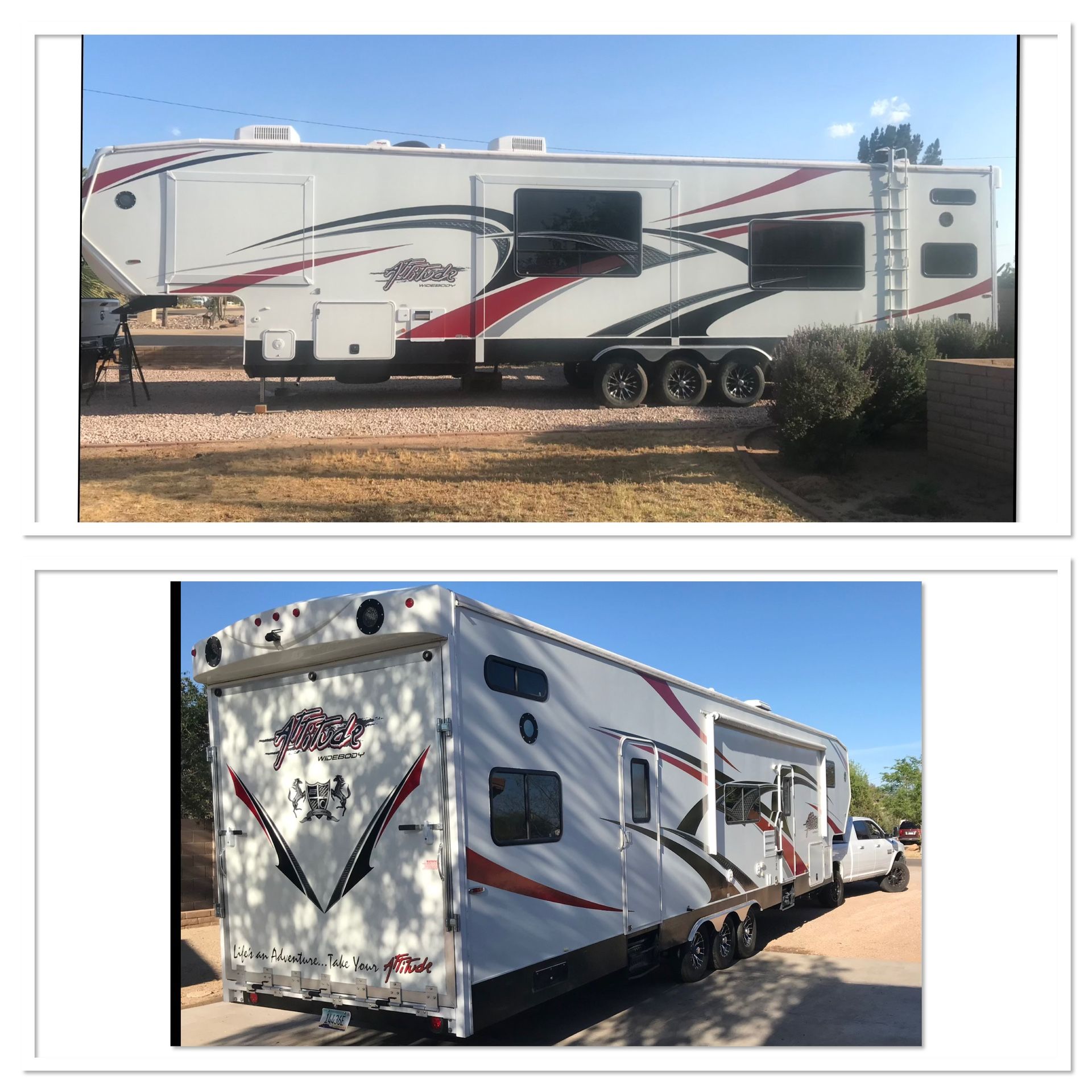 2014 Eclipse Attitude Wide Body Toy Hauler