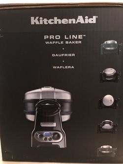 træ halt mikrofon KitchenAid Pro-Line Waffle Maker / Baker (2 at a time) for Sale in Orlando,  FL - OfferUp