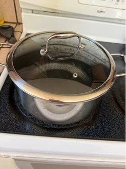 Hexclade 8 quart pot with lid