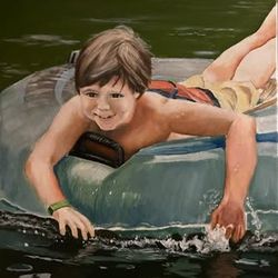 Original Hand-Painted Portrait Artwork (Commissioned Piece)