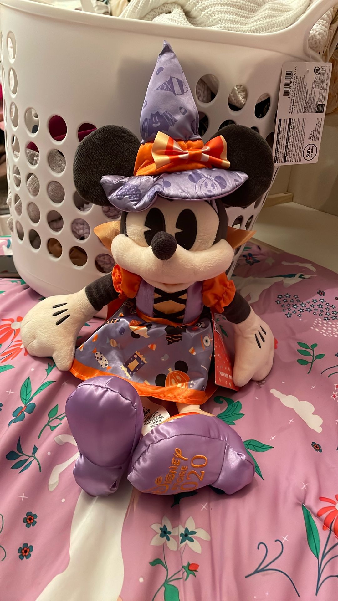 2020 Halloween Minnie Mouse Plush