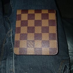 Brown And Black Louis Vuitton Wallet Mens 