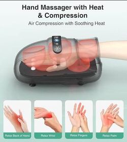 Hand Massager with Heat and Compression
