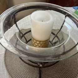 Glass Candle Holder Decor