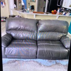 Grey Couch And Loveseat
