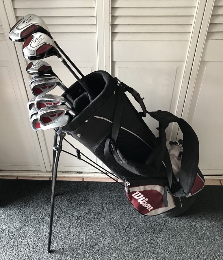 Men's RH Wilson Dyna Balance Golf Club Set / Like New