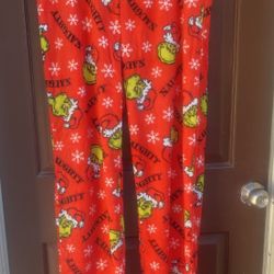Christmas The Grinch Pajama Pants M.