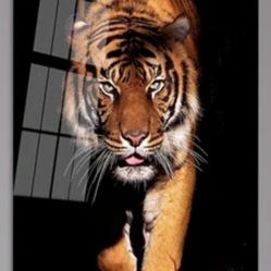 "Tiger's Head" by Abbott Handerson Thayer