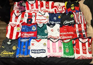 Chivas de Guadalajara Soccer Jersey Lot