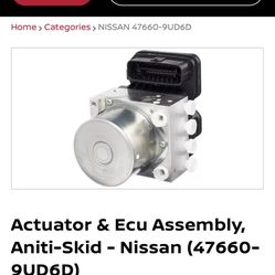 Nissan Actuator And Ecu