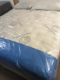 Amazing comfort new sweet dreams blue gel memory foam pillow top mattresses king size ( ALL SIZES AVAILABLE)