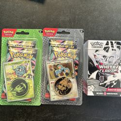 Sealed Ascended Heroes & White Flare Booster Bundle