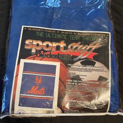 New York Mets Blanket And Garden Flag