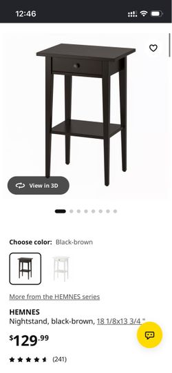 IKEA Hemnes Bed Table