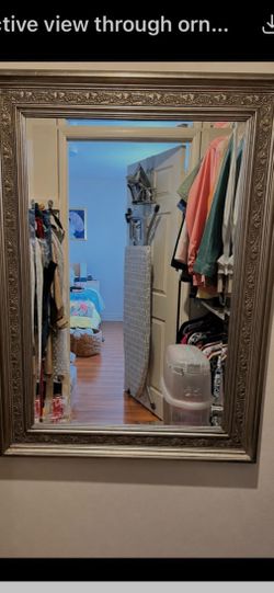 Mirror with frame