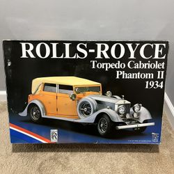 Pocher Model Kits 1/8 ROLLS ROYCE - Torpedo Cabriolet Phantom 1934