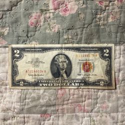 1963 Red Seal $2 Bill