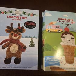 2 new Crochet kits for only$10 or $6 each