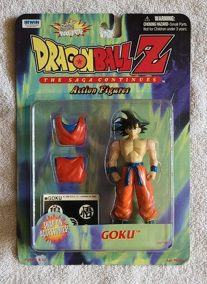 NEW 1999 DRAGONBALL Z GOKU SERIES 1 ACTION FIGURE