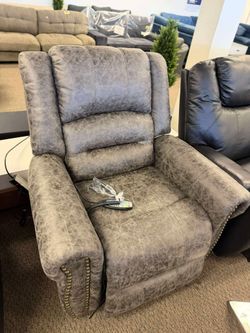 Power Lift Recliner Chair with Massage and Heat for Elderly, Dual Motor Lay Flat Infinite Position Sleeping Chair w/USB Ports and Remote Control, Brea