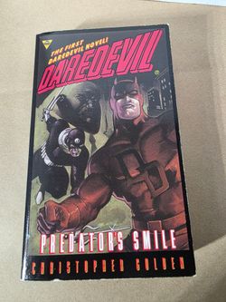 The First Daredevil Novel Daredevil Predator's Smile by Christopher Golden 1996