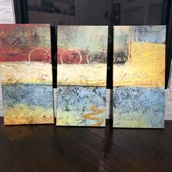 3 Piece  Wall Art