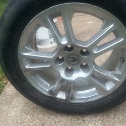 Acura Rim And Micheline Tire