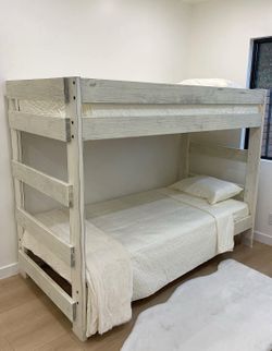 Twin/Twin Bunk Bed Solid Pinewood!! 🪵🔥SUPER SALE🔥store is CLOSING!