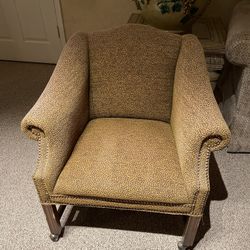 2 Cheetah Print Chairs