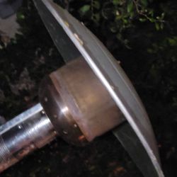 Brushed Stainless Steel Propane Heater