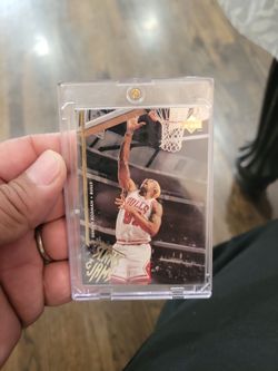 Dennis Rodman Upperdeck slams& jams basketball card /taking Offers