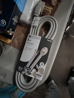 6ft Dryer Cord Brand New
