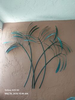 Metal wall art
