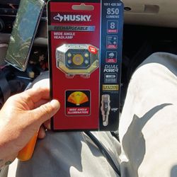 husky 850 lumens head lamp