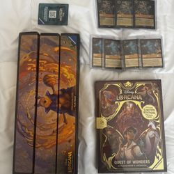 Lorcana D23 Exclusive Items 