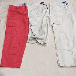 Lot Of 3 Capri Pants Size 6 Tommy Hilfiger & Calvin Klein 