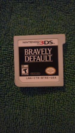 Bravely Default Nintendo 3DS Game Cartridge
