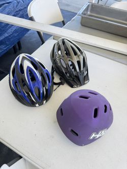 Kids Bike Helmets Lot