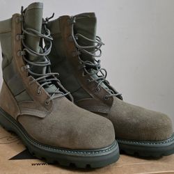 Steel Toe Military Boots