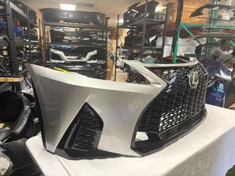 For 2006-2012 Lexus IS250 IS350 Front Bumper Grille Kit Conversion To 2021+ Painted Silver  PREMIUM QUALITY!!!                                        