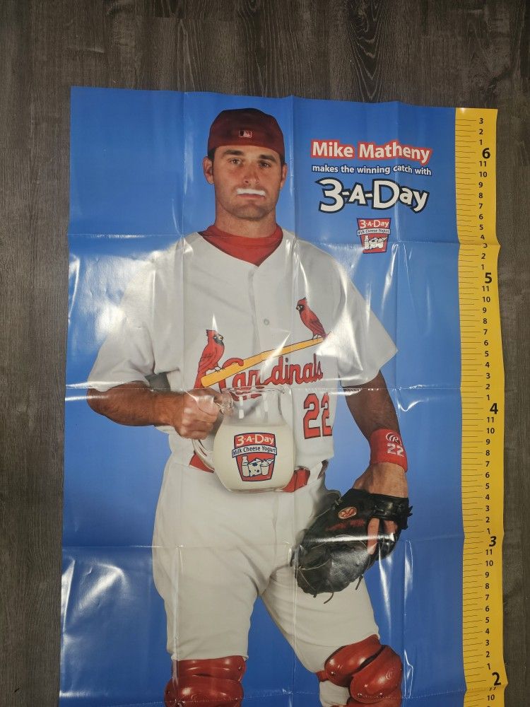 Huge Mike Matheny Growth Chart Poster