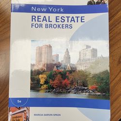 New York Real Estate For Brokers Fifth Edition Marcia Spada